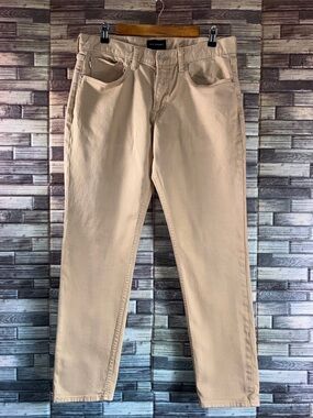 Mens EUC Free Assembly Classic Slim  Tan Jeans  34x32